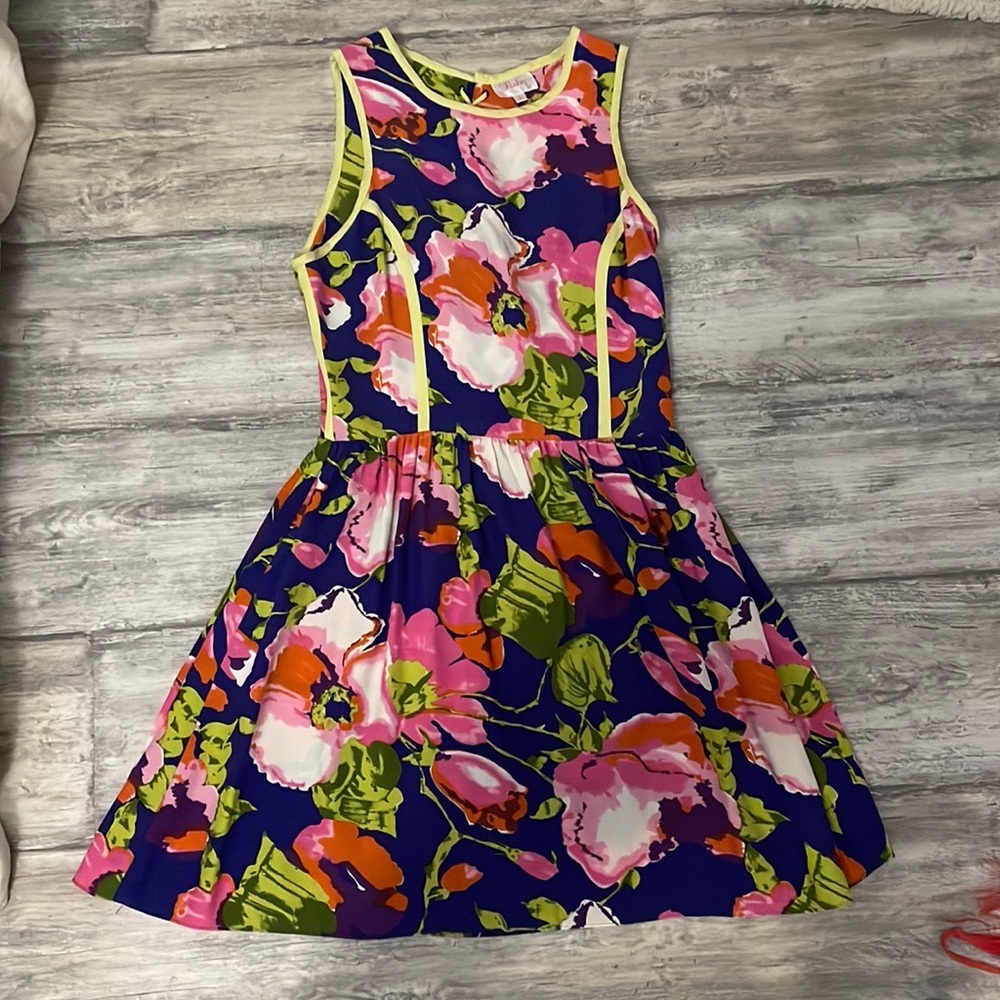 Parker flower mini dress